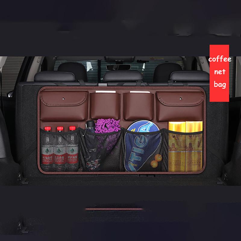 Auto achterbank opbergtas kofferbak organizer auto opbergen opruimen interieur universeel