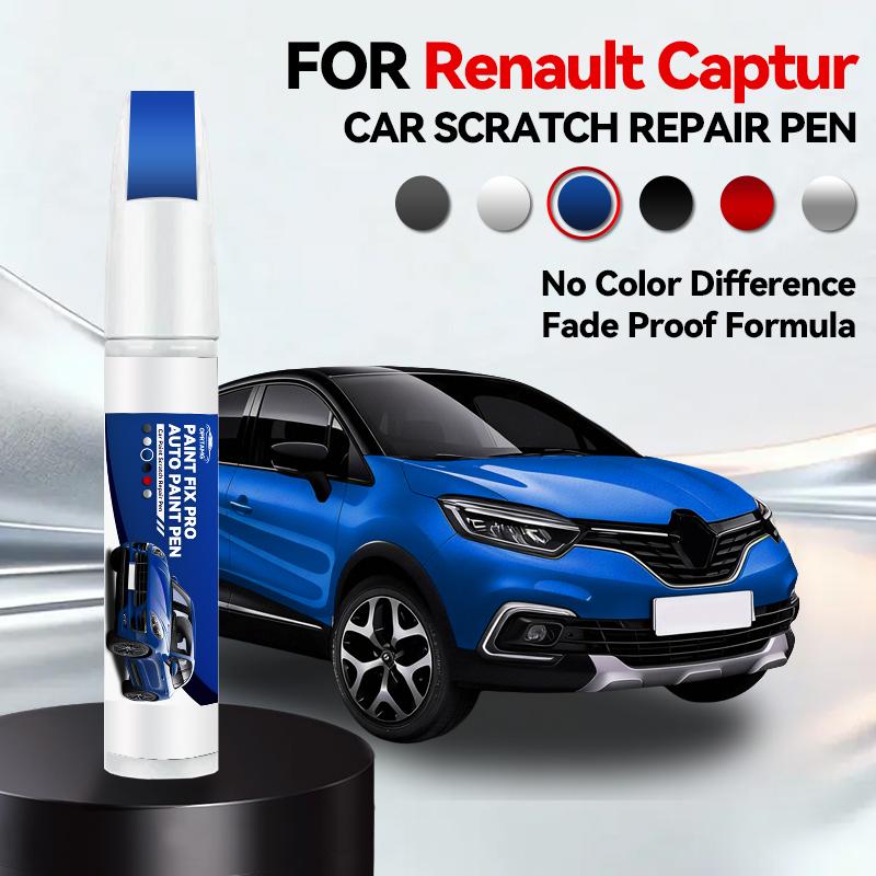 Car Paint Repair Pen For 2013-2025 RENAULT CAPTUR Paint Scratch Repair Accessories White QNC Orange ENJ Blue RQH Brown Red