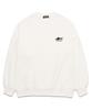 VANNWORKS Shark Logo Oversized Sweatshirt (Vls0046) White