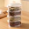 Spice Container Drop Resistant Designs Multi Division Kitchen Counter Organiser
