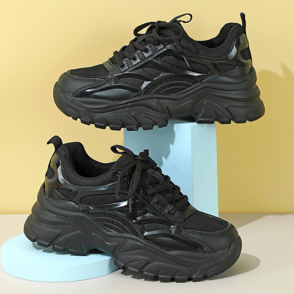 Thick-soled Heightening Dad Shoes, Four-season Casual Sports Shoes, Breathable and Comfortable Outdoor Trendy Shoes