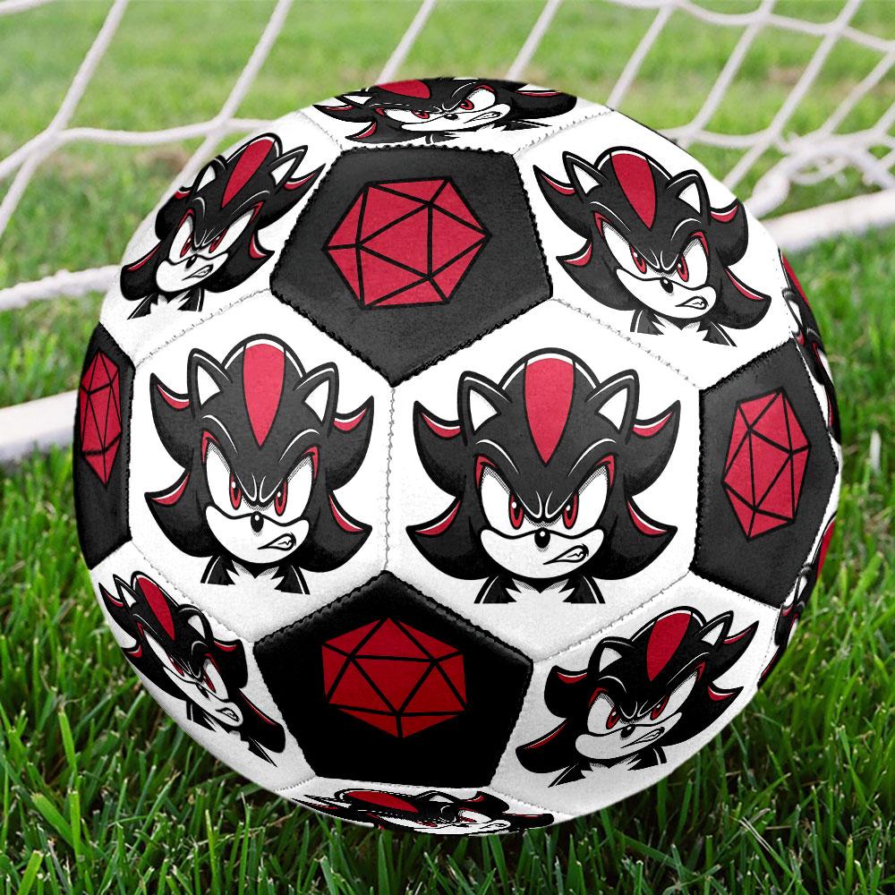 1pc Sonic the Hedgehog Soccer Ball Size 5 Indoor Soccer Ball Fashion Colorful Backyard Game - Great For Sports Fans Gift HE46
