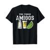 The Three Amigos Tequila Cinco De Mayo T Shirt Vintage Slightly Breathable Fashion Streetwear Casual Designer Clothes