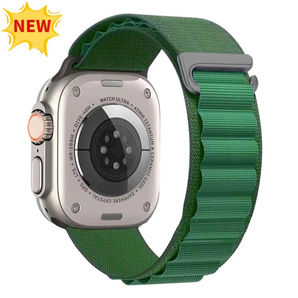 Bracelet Boucle Alpine Pour Apple Watch Ultra 3 Bracelet 49mm 11 10 9 8 7 46mm 42mm 45mm 41mm Sport Nylon Bracelet iWatch 6 5 SE 44mm Ceinture