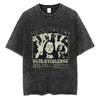 S Singer Lana Del Rey Washed TShirt Harajuku Men Women Retro ShortSleeve Fashion TShirts Oversized Cotton Tees Streetwear
