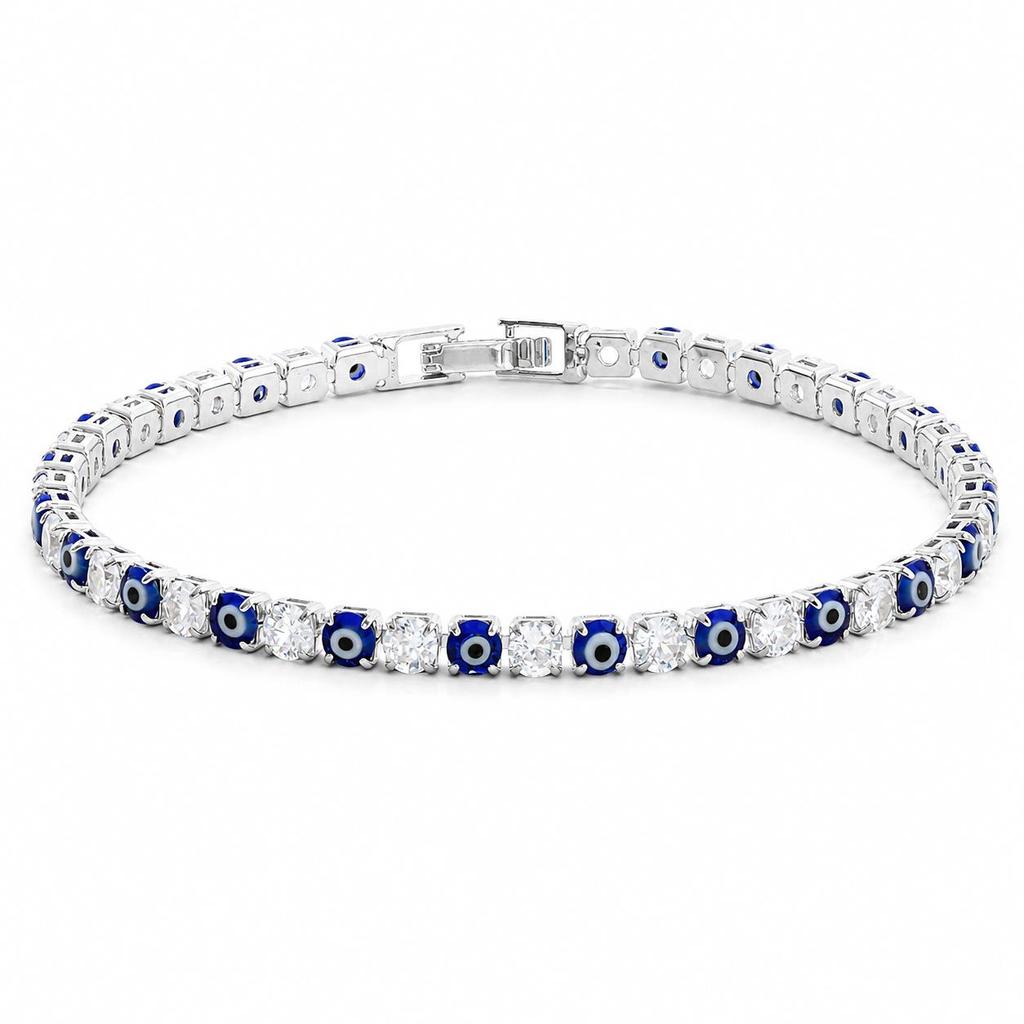 Damarmband med högkvalitativa zirkonkristaller - Elegant modeaccessoar