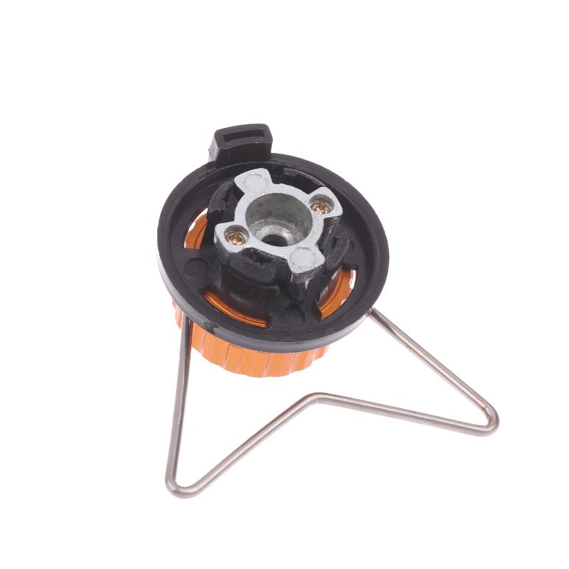 1Pcs Diy Accessories Outdoor Multifunctional Camping Butane Gas Cylinder Adapter With Bracket For Convenient Horizontal Use