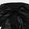 Women's Sexy Strapless Dress with Sequined Fishtail Patchwork
