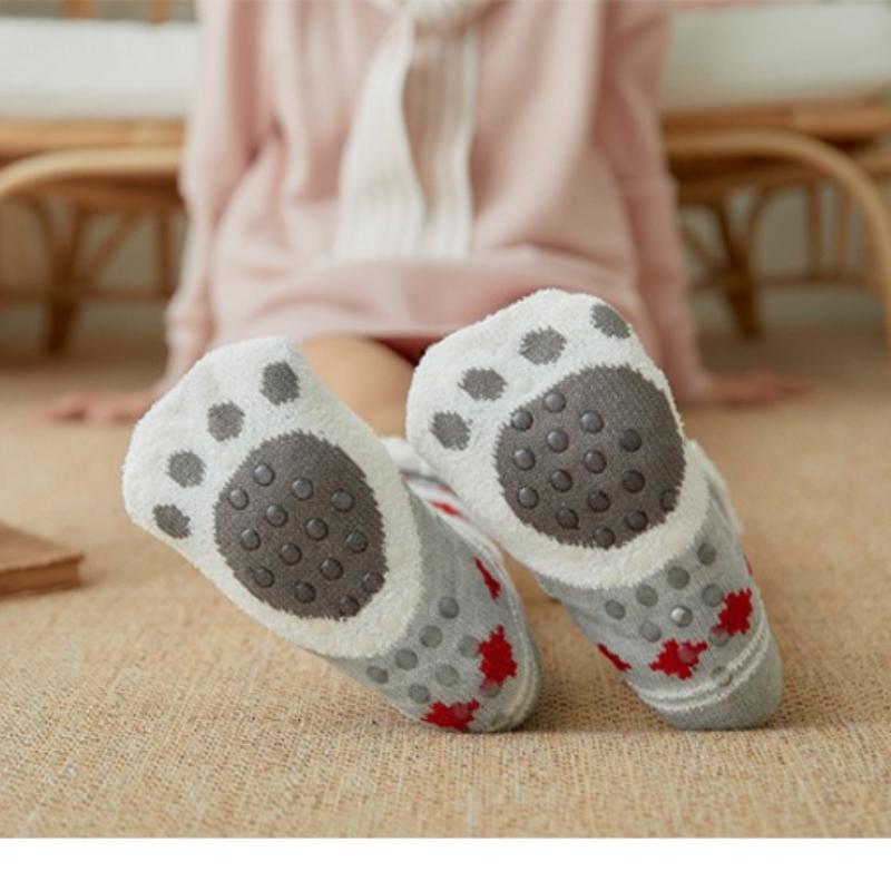 Niedliche Warme Dicke Winter Damen Socken Weihnachtsgeschenk Zuhause Boden Zimmer Lustige Socke