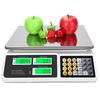 Price Computing Scale 88lb/40kg LCD Digital Commercial Price Scale with Stainless Steel PlatformProduce Scale Food Scale for Fa