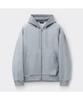 Keoseuuteommellou Gray Woven Layered Zip Hoodie Cwtas26111Gyx