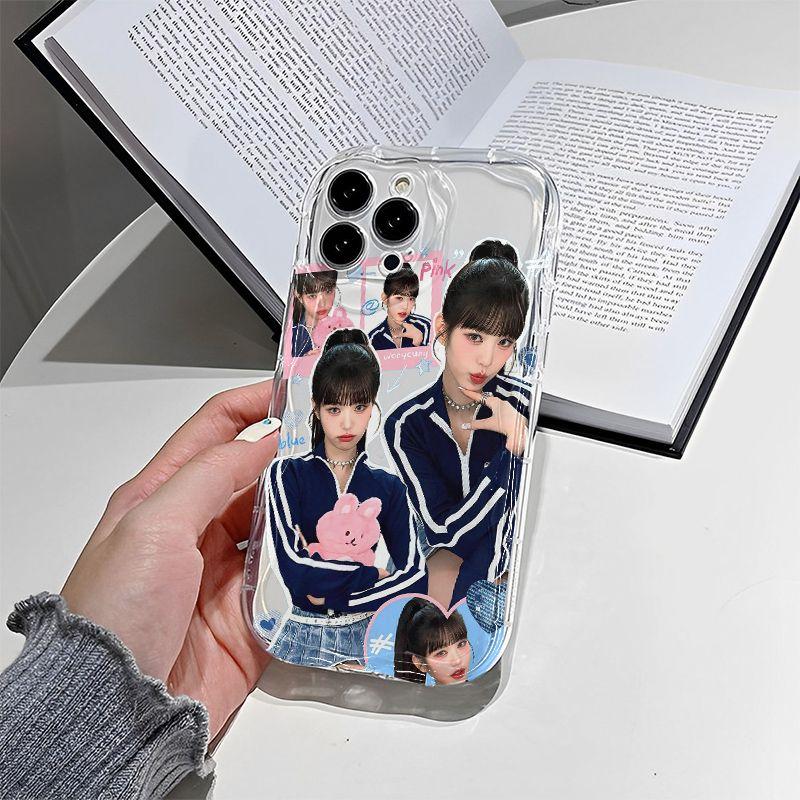 Phone Case For Iphone14 XS Plus 13 Max XR 12 7 X Pro 8 11 Straight TPU Case Cover Korean Style