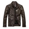 Autumn and Winter Men's Motorcycle Leather Jacket PU Leather Jacket European and American Fashion Jacket