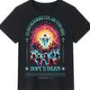 Religious  Mythology Graphic Tshirt Jesus Poseidon Archangel Michael Print Casual Crew Neck Black Top For Unisex Unisex