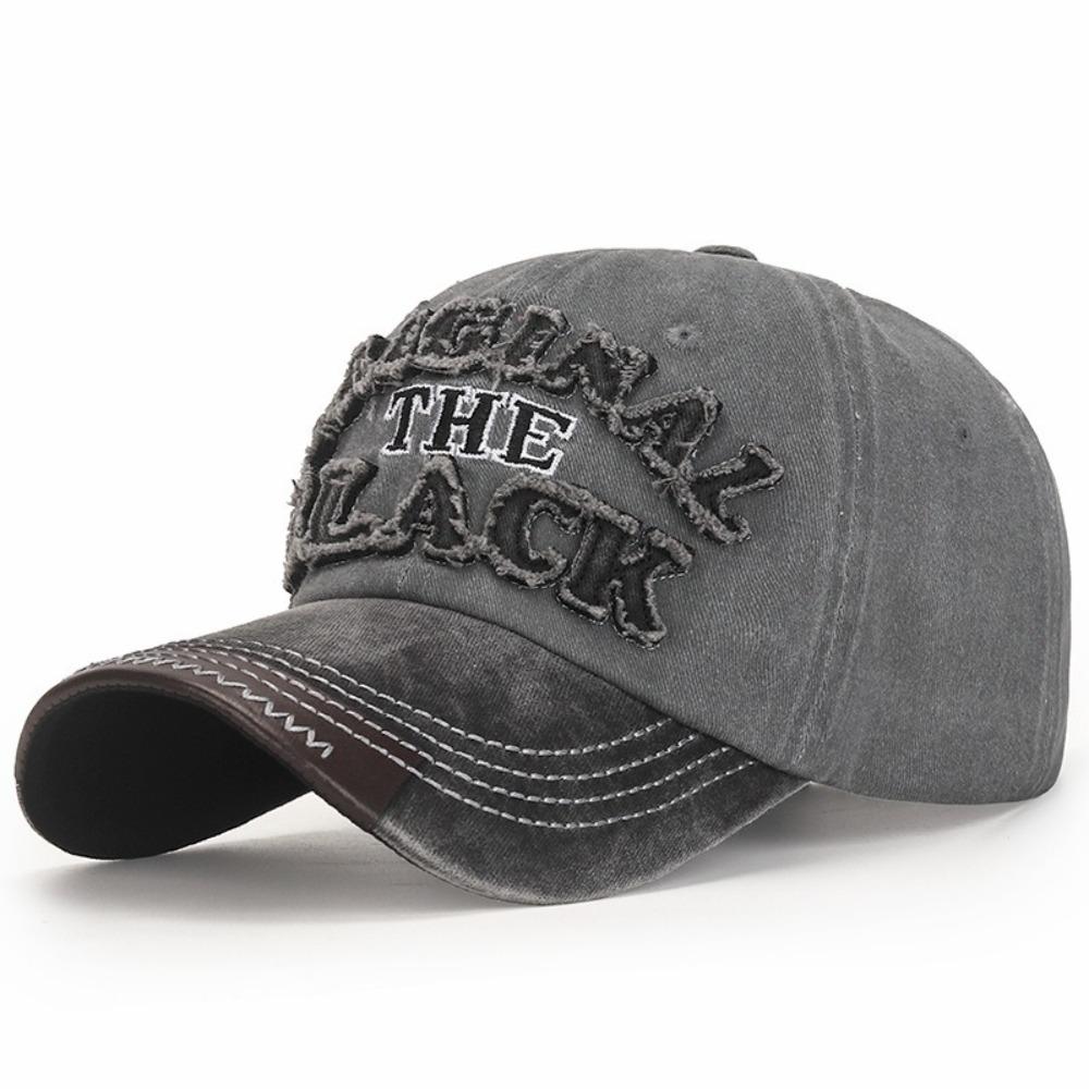 Letter Embroidered Baseball Cap Retro Hip Hop Gorras New Trucker Cap Outdoor Sports