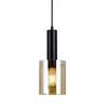 Pendant Lamp Sardo PND-5581-1-BK+AMB Italux