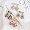 Trend Design European and American Jewelry, Retro Court Style Personalized Trend Style Hollow Fashion Medieval Earrings Women