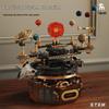 Tuomu T2004 Solar System Orrery Building Blocks - Compatible with Lego for Science Education and Decorative Use