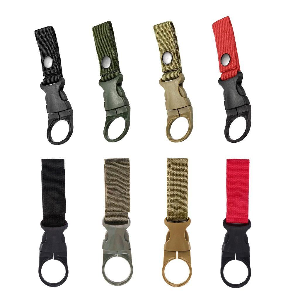 Webbing Water Bottle Buckle Holder Hanging Clasp Backpack Bottle Hanger Water Bottle Hook Outdoor