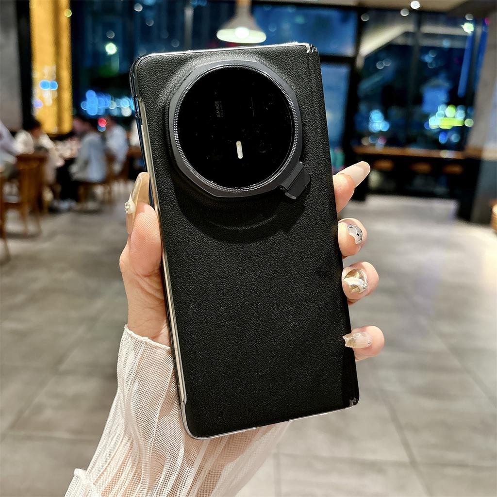 For Huawei Honor Magic V5 Case Luxury PU Leather With Lens Stand Protective Back Cover Case For Honor Magic V5 V 5 Phone Shell