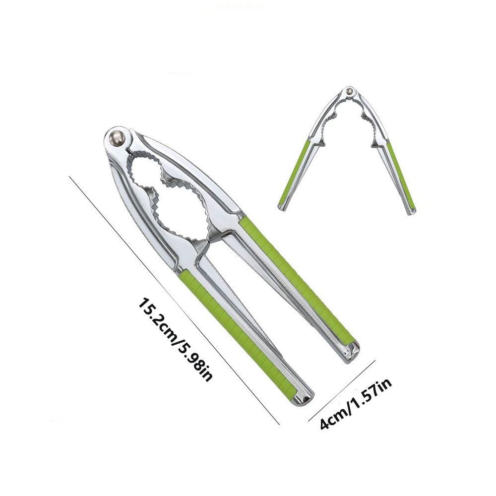 Stainless Steel Nut Cracker Quick Crack Multi-Function Walnut Cracker Plier Design Nutcracker Nut Sheller Household Use