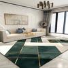 Modern Gouden Geometrisch Tapijt voor Woonkamer Grote Oppervlakte Decoratie Huiskleden voor Slaapkamer Zacht Antislip 200x300 Lounge Bankmat