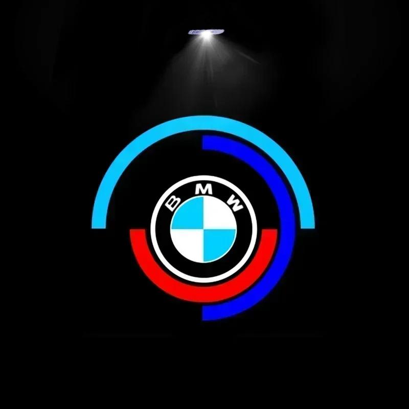 2/4 Pièces Porte de Voiture Bienvenue LED Projecteur Laser Logo Lumière de Porte Pour BMW E90 E60 E46 E93 F20 F21 F30 F31 F32 F33 F34 F15 F10 F01 F11 drswk70