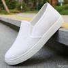 Weiße Schuhe atmungsaktiv Sommer rutschfest flach einfarbig leicht atmungsaktiv Walking bequem vielseitig lässig Damen Schuhe
