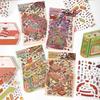 Kawaii 3D Small Shop 19.0 Miniature Scene Stickers Visual Stacking DIY Scrapbooking Pocket House Stickers Children Festival Gift