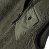 STONE ISLAND Vest Color Block Zipper Chest Pocket Stand Collar Kids Vests Green 771662043-V0058