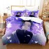 3D Kochou Shinobu Anime Demon Slayer Bedding Set 200x200 Teens Boys Twin Single Queen King Full Duvet Cover