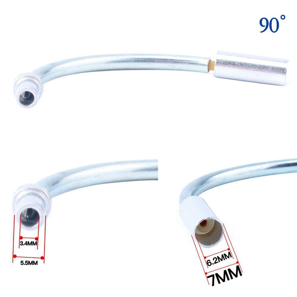 High Quality Hose Brake Bicycle Parts Bend Tube Cable Guide Pipe Sleeves Protector V Brake Noodles