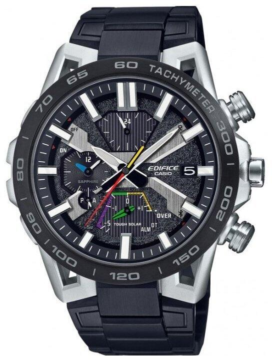 Zegarek CASIO EQB2000DC1AER. Kwarcowy, Kolor czarny. Mężczyzna.
