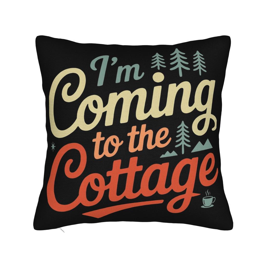 I'm Coming To The Cottage Heated Rivalry Pillowcases Cushion Cover  Pillow Covers Square Multiple Sizes