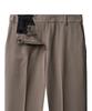 MUSINSA STANDARD WOMAN Women'S Straight Hidden Banding Slacks [Dusty Beige]