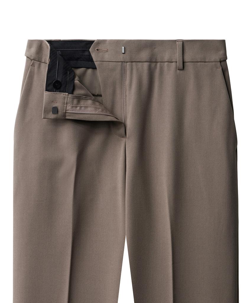 MUSINSA STANDARD WOMAN Women'S Straight Hidden Banding Slacks [Dusty Beige]