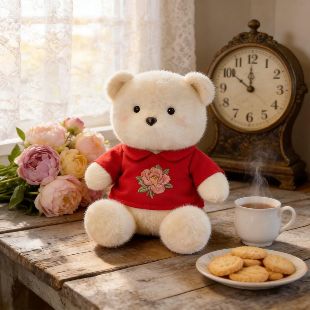 Expectation Plush Teddy Bear With Soft Pp Cotton For Kids Gift And Cuddle
