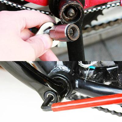 Universal Bike Bottom Brackets Remover Tool High Strength Carbon Steel Remover for Various Bicycles Types