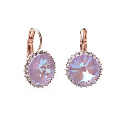 Livonen One-Touch Crystal Earrings for Women