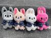 * Plush Toys 10cm Stray Kids Plush Wolf Chan Cartoon Stuffed Animal Plushies Doll Kawaii Companion for Kid Adults Fans Gift