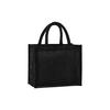 Starched Jute Midi Tote Bag