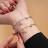 Sea Series Bohemian Shell Bangle Ornaments Beach Hand Chain Metal Shell Starfish Bracelet Women