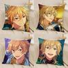 1pc Cartoon Idol Hakaze Kaoru Pillow Case Fashion Square Pillowcase Bedroom Sofa Room Ins Decoration Leisure