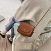 Small Bag Women's New Trendy Fashion Leather Messenger Bag Women's Shoulder Small Square Bag Luggage