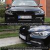 Predná mriežka mriežky Mriežka obličiek Náhrada pre BMW radu 3 F30 F31 F35 2011- Dvojitá lamela M4 Športový štýl Lesklá čierna