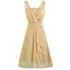 GMXIA Plus-size Bridesmaid Dress Annual Toast Short Cocktail Dress