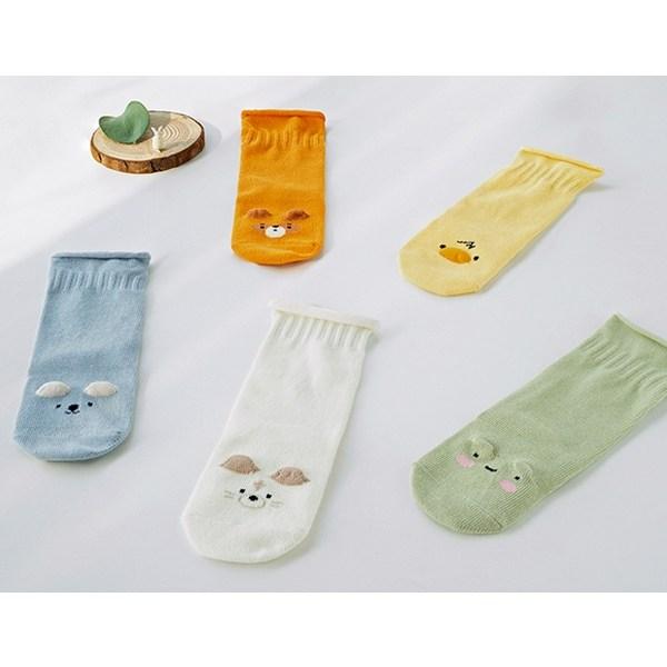 Hi Baby Club 4-piece Set of 3D Animal Knee Socks for Boys, Gift Packaging, Korean Baby Products