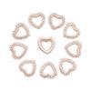 Apparel Sewing Crystal Flower-shaped Pearl Button Headwear Clip Rhinestone Buttons Pearl Hairpins