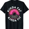 Donut Weight Plate Men Cotton TShirt Funny Workout Casual Athletic Fit Black - Men's Summer Cotton Graphic Tee