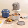 Boîte à déjeuner isolée de qualité alimentaire en acier inoxydable 304, boîte à déjeuner Portable à Double couche de grande capacité pour les étudiants et les filles qui travaillent